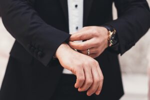 Photo Slim fit suit